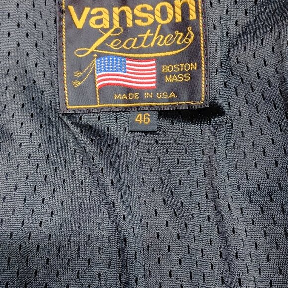 Vanson Sport Motorcycle Jacket - Picture 10 of 11